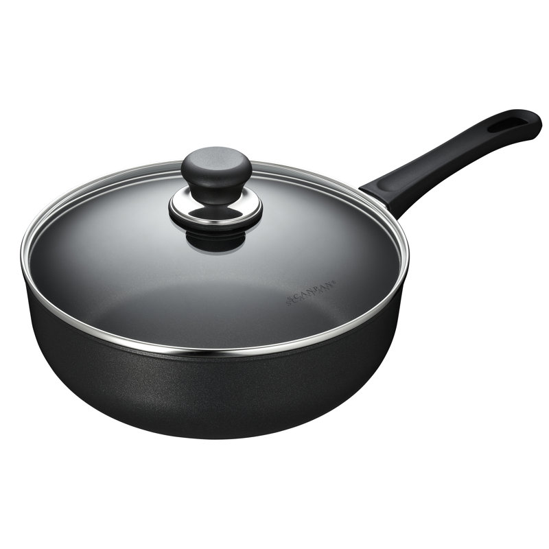 SCANPAN Deep 4 qt. Classic Saute Pan with Lid Wayfair